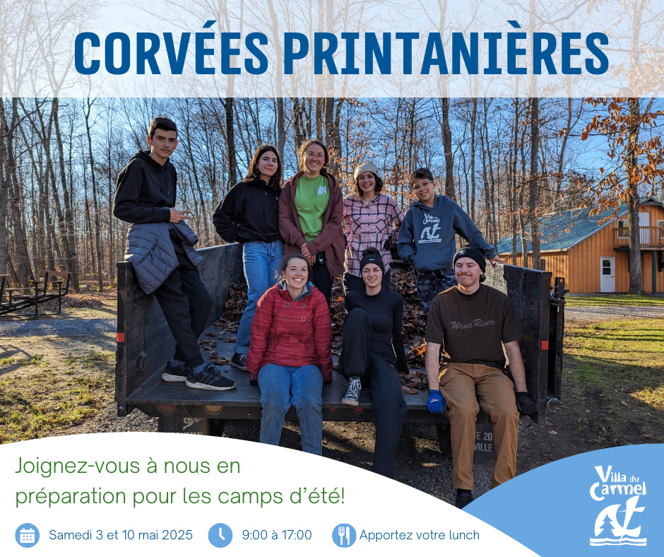 Villa du Carmel - Corvée printanière 2025