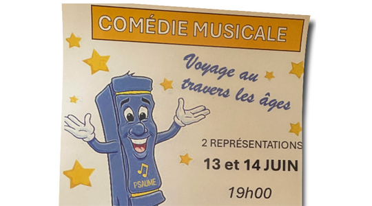 Comédie musical - Voyage au travers les âges